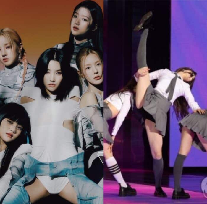 Спорные наряды женских K-Pop групп в 2022 году