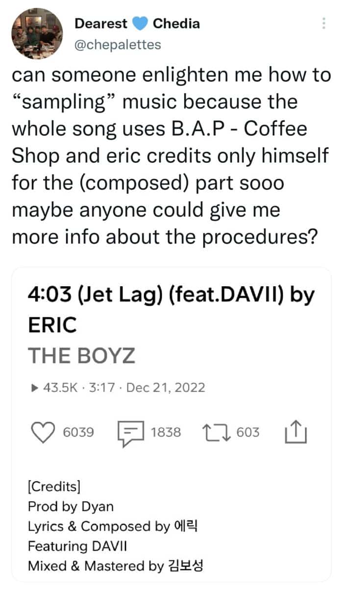 Эрика из THE BOYZ обвинили в плагиате песни B.A.P