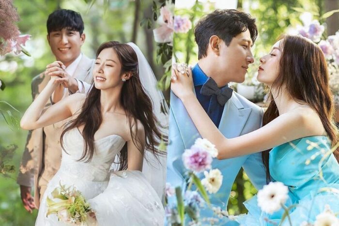 Джиён из T-ara и Хван Джэ Гён поделились свадебными фото