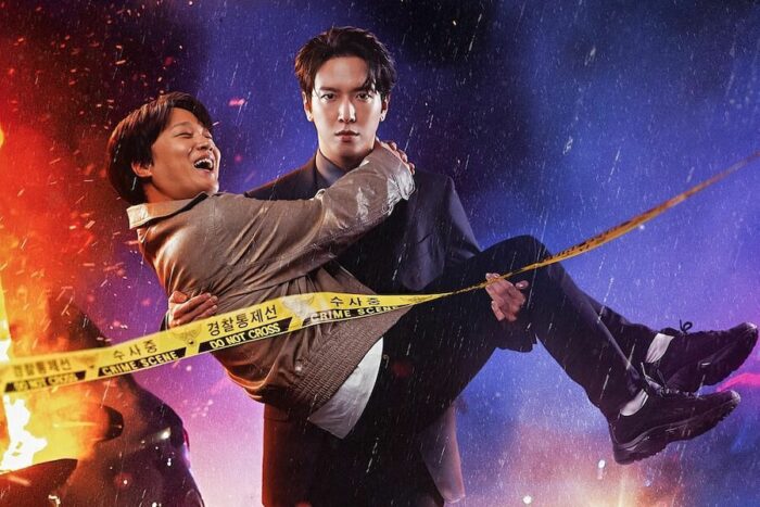 Чон Ёнхва из CNBLUE спасает Ча Тэ Хёна на постере новой мистической комедии "Сотрудничество умов"