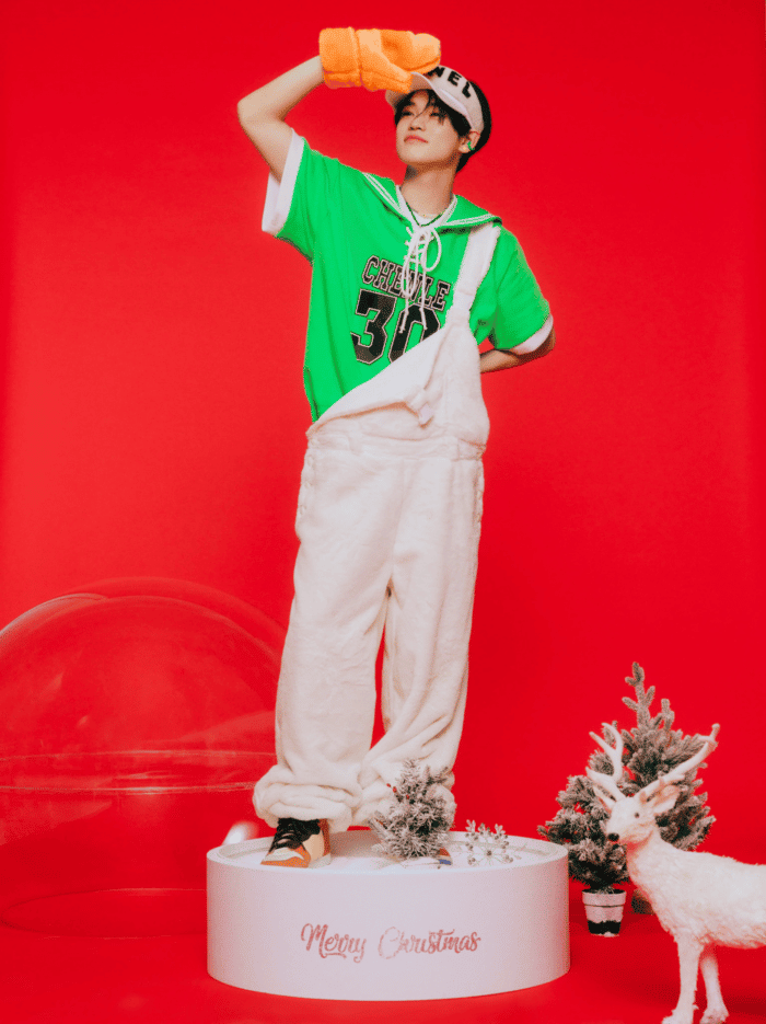 Ченлэ (NCT Dream) демонстрирует праздничное настроение в новых индивидуальных тизерах специального зимнего мини-альбома «Candy».