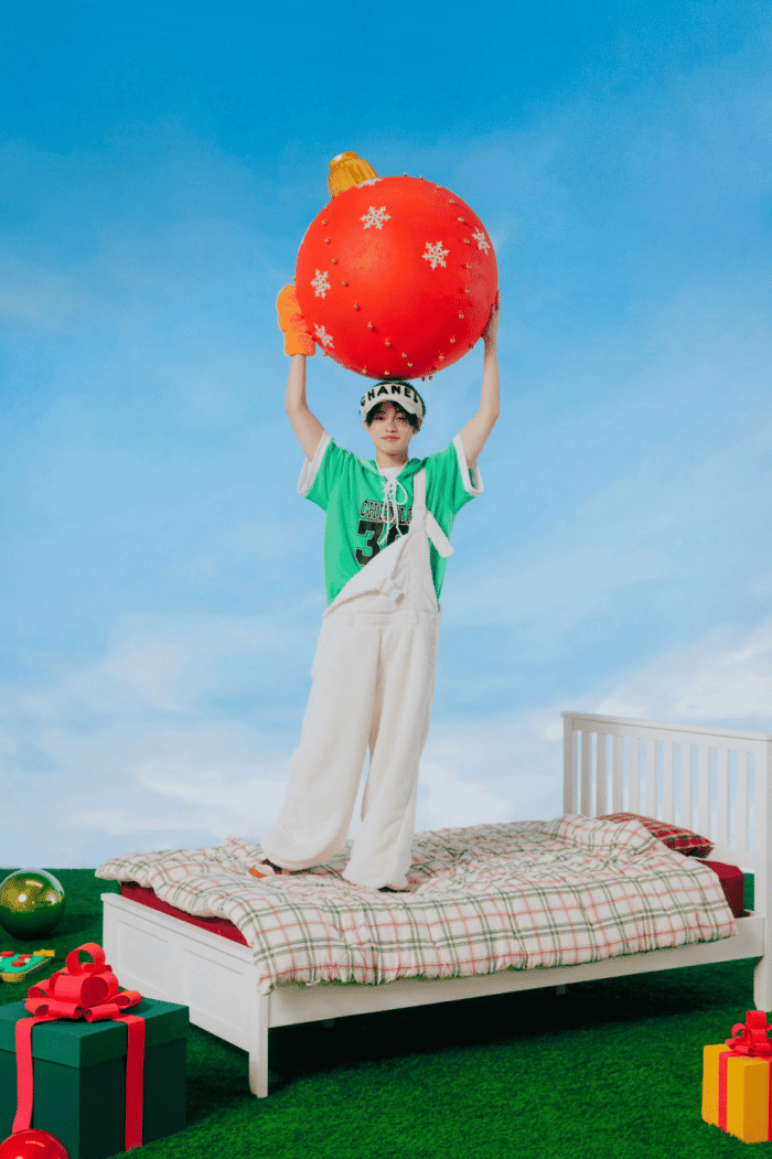 Ченлэ (NCT Dream) демонстрирует праздничное настроение в новых индивидуальных тизерах специального зимнего мини-альбома «Candy».