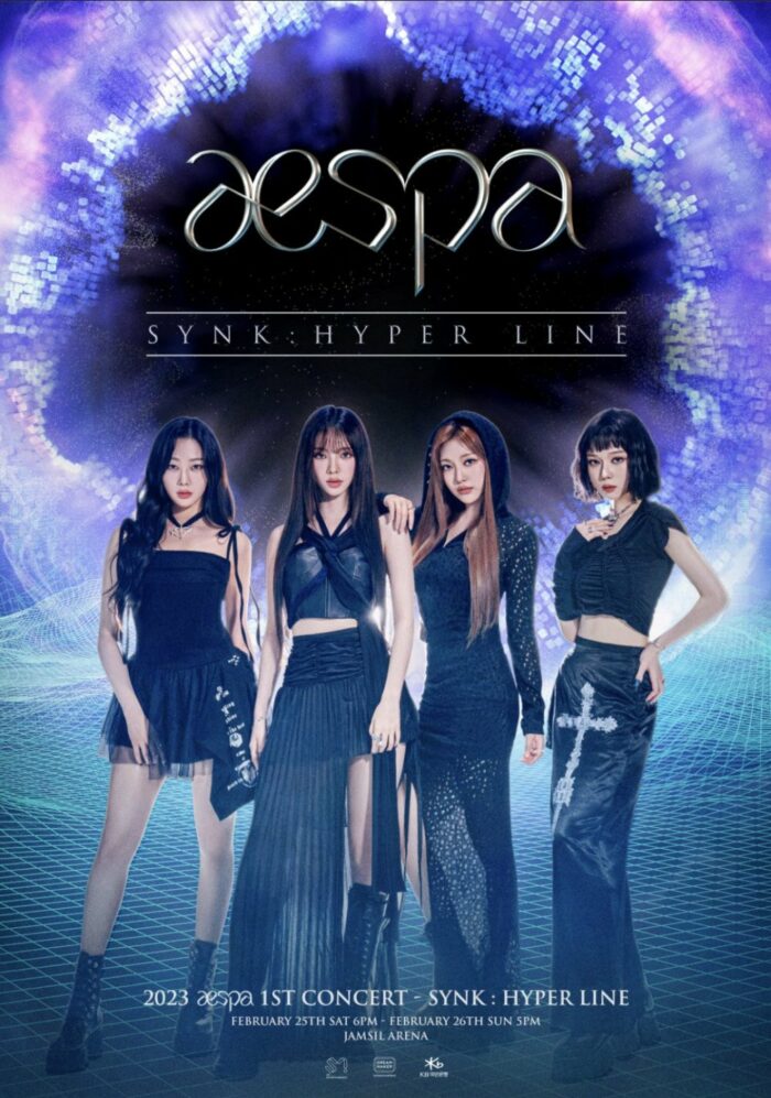 aespa проведут первый сольный концерт "SYNK : HYPER LINE"