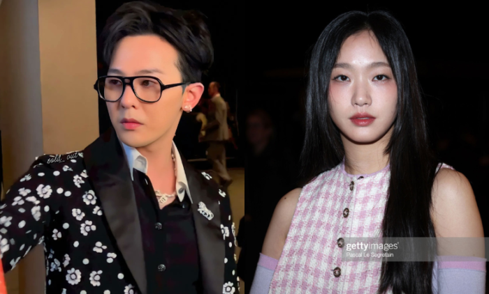 Амбассадоры Chanel G-Dragon и Ким Го Ын посетили показ Весна/Лето 2023 на Неделе моды в Париже