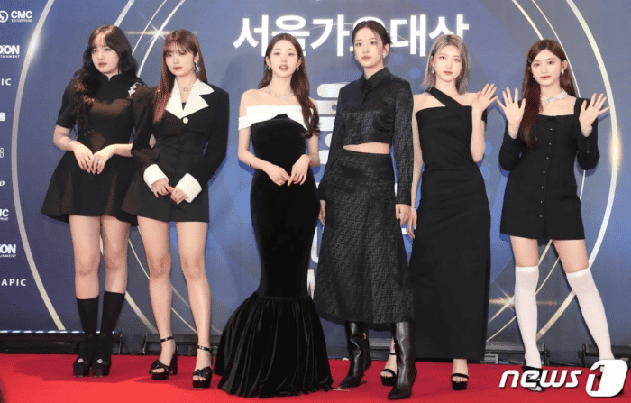 Вонён из IVE оказалась самой низкой участницей на красной дорожке во время "32nd Seoul Music Awards"