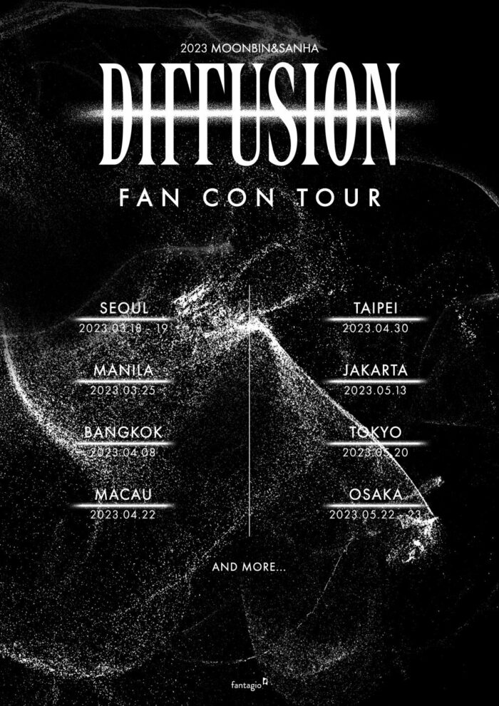 Мунбин и Санха из ASTRO объявили расписание тура со своим первым фан-концертом “DIFFUSION”