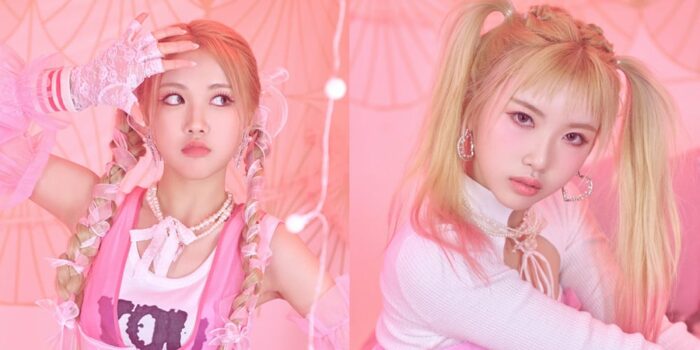 TRI.BE устроили праздник розового на 2 серии тизер-фото к своему 2 мини-альбому 'W.A.Y'