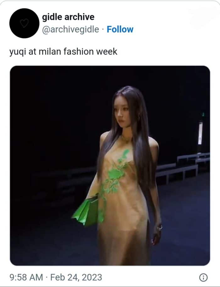 Айдолы на Миланской неделе моды 2023