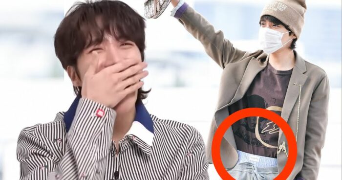 Джей-Хоуп из BTS объяснил, почему он показывал нижнее белье в аэропорту