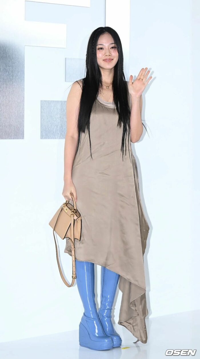Фото корейских знаменитостей без фотошопа с вечеринки по случаю открытия магазина Fendi