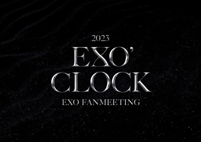 EXO поделились постером к фанмитингу