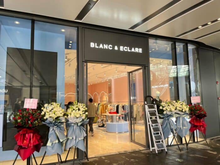 Бренд Джессики BLANC & ECLARE открывает новые магазины в Китае