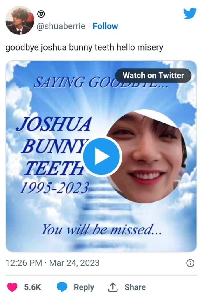 Джошуа из SEVENTEEN избавился от своих "кроличьих зубов"