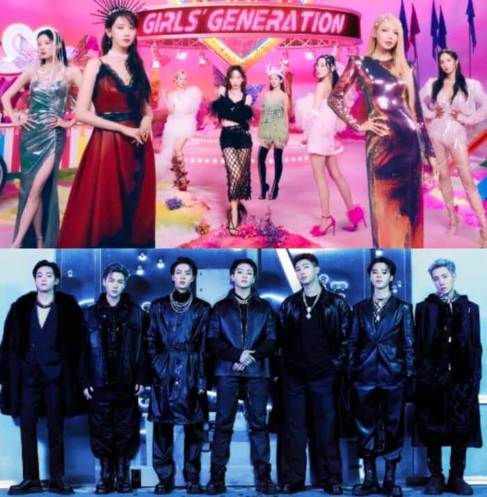 K-pop исполнители с наибольшим количеством песен, попавших в топ-1 цифрового чарта Gaon (Circle)