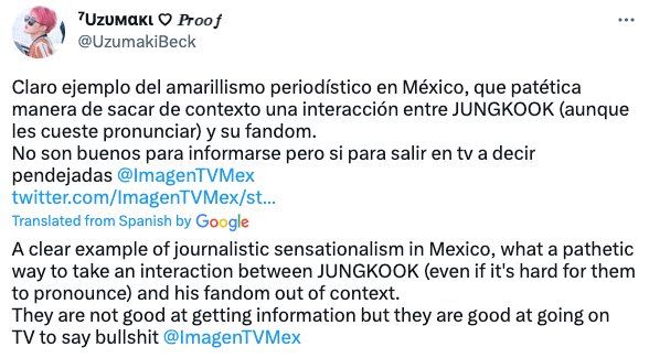 Фанаты BTS требуют извинений от мексиканского ток-шоу за насмешки над Чонгуком  