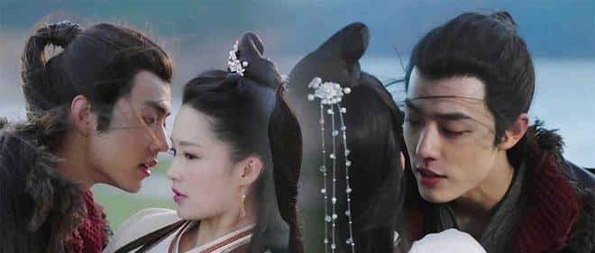 Первые экранные поцелуи китайских актёров