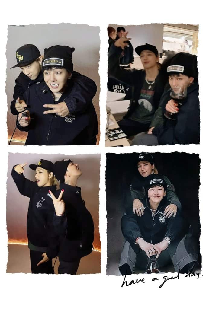 G-Dragon, Тэян и Дэсон из BIGBANG поделились фото с воссоединения на вечеринке в честь коллаборации PEACEMINUSONE и Nike