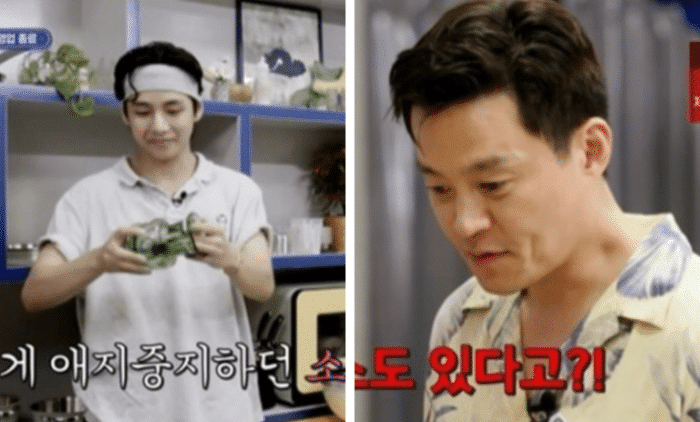 Ли Со Джин подозревает Ви из BTS в краже на шоу "Seojin's Korean Street Food"