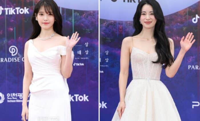 Корейские знаменитости на красной дорожке 59-ой церемонии Baeksang Arts Awards