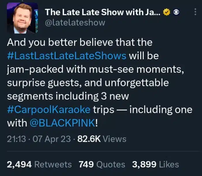 BLACKPINK станут гостями шоу Джеймса Кордена "Carpool Karaoke"