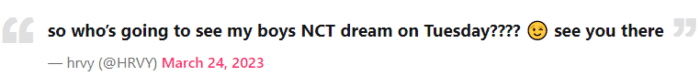 NCT DREAM встретились с HRVY спустя 4 года