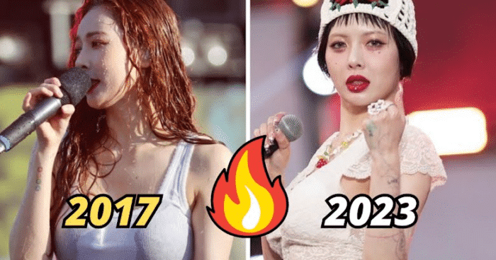 С 2017 по 2023: ХёнА и её образы для фестиваля WATERBOMB