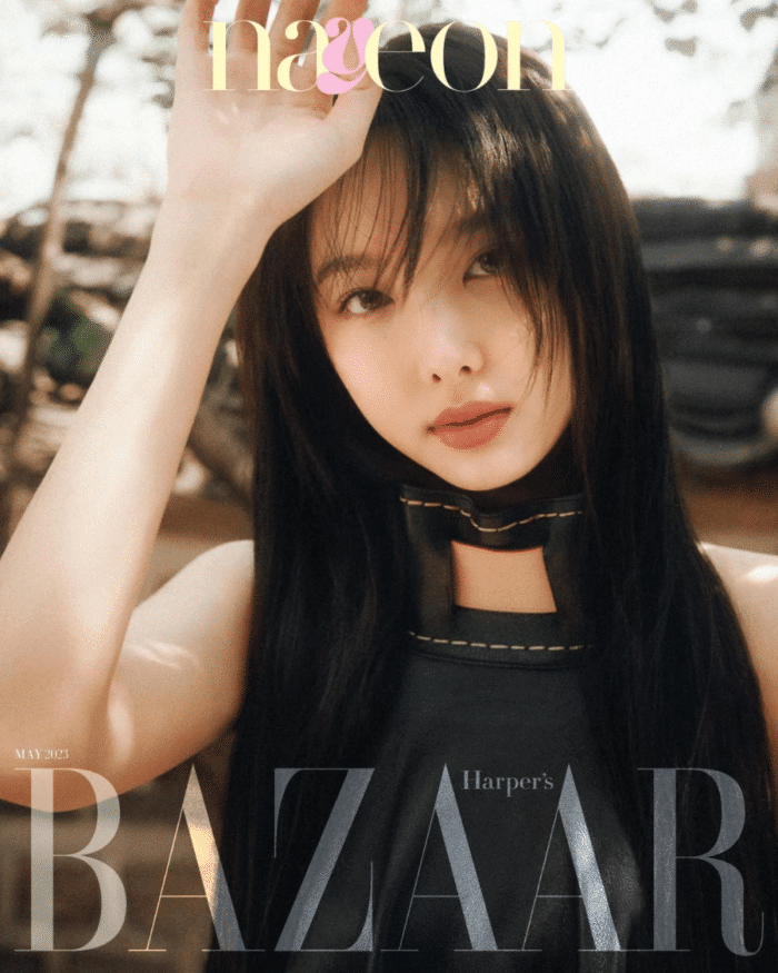 Тэён из Girls' Generation, Наён из TWICE и Хеин из NewJeans на обложках майского выпуска Harper's Bazaar Korea