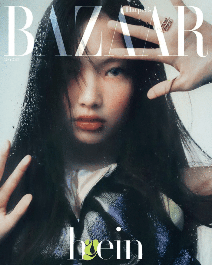 Тэён из Girls' Generation, Наён из TWICE и Хеин из NewJeans на обложках майского выпуска Harper's Bazaar Korea