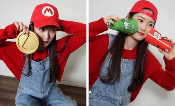 Шин Е Ын готовится к выходу фильма "Братья Супер Марио в кино" на фото в социальной сети