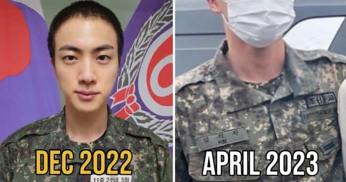 Фанаты шокированы изменениями во внешности Джина из BTS с начала прохождения службы в армии