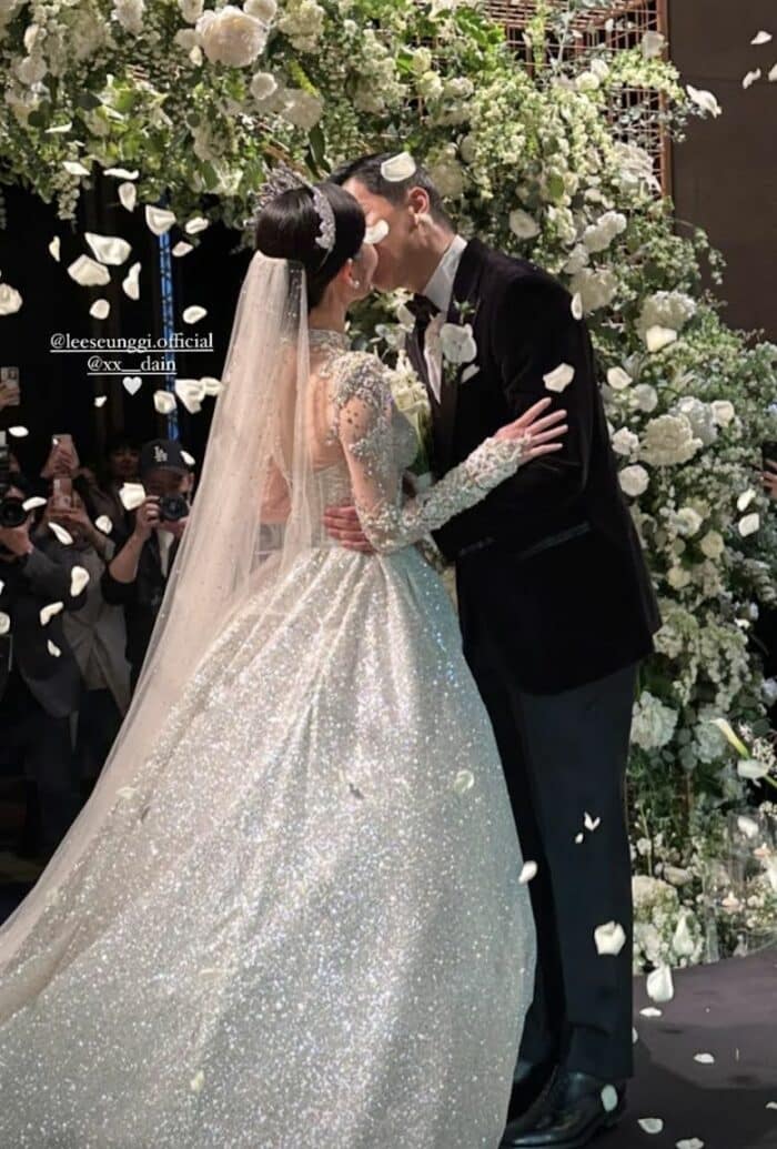 Ли Сын Ги и Ли Да Ин поженились