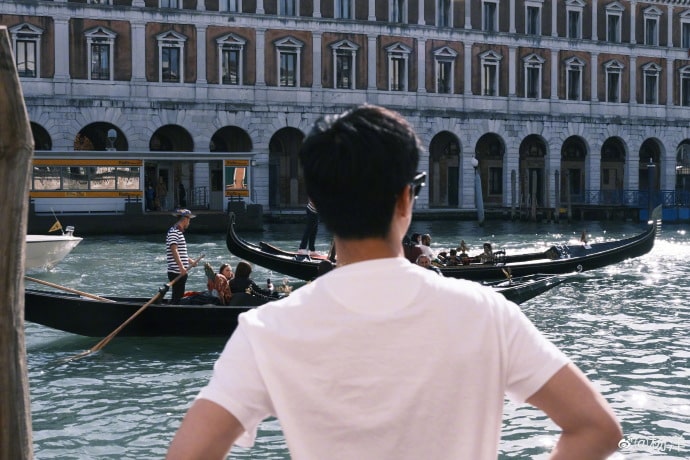 Ян Ян поделился фото из Венеции