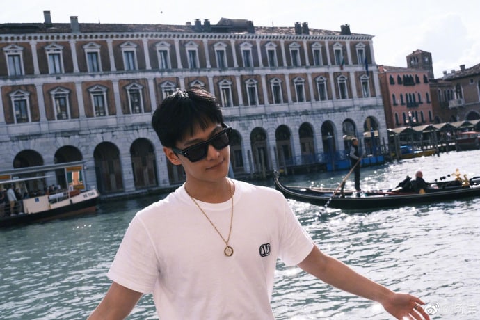 Ян Ян поделился фото из Венеции