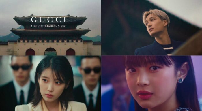 Кай из EXO, АйЮ, Ханни из NewJeans и другие в промо фильмах к показу круизной коллекции Gucci 2024 во дворце Кёнбоккун