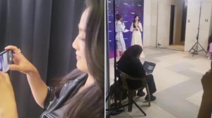 Тан Вэй записала Сон Хе Гё на видео: "Встретились впервые за 15 лет"