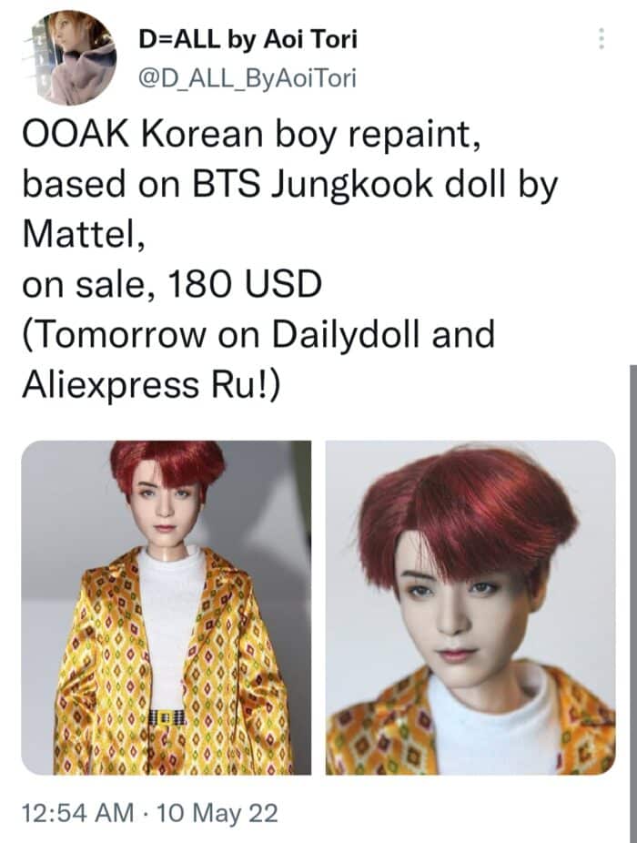 "Прекратите выпускать их»‎: куклы BTS Mattel вернулись в продажу и развеселили корейских фанатов