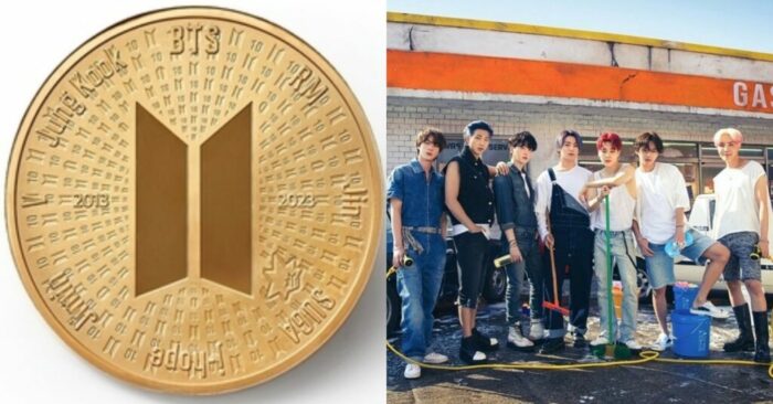 Памятная медаль в честь 10-ой годовщины BTS установила рекорд продаж