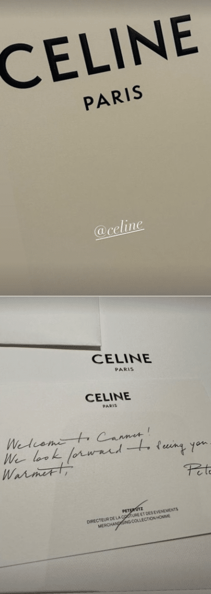 Пак Бо Гом присоединился к Ви из BTS на мероприятии Celine в Каннах