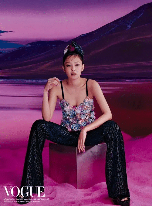 Харизматичная Дженни из BLACKPINK на обложке Vogue Japan + откровенное интервью с ней