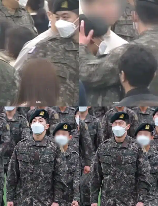 Нам Джу Хёк улыбается и обнимает сослуживцев на новых фото из армии