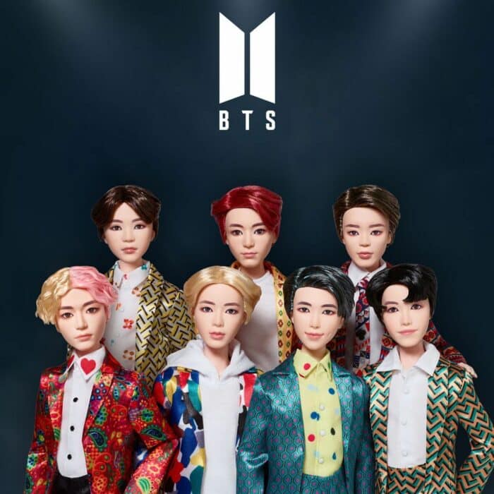 "Прекратите выпускать их»‎: куклы BTS Mattel вернулись в продажу и развеселили корейских фанатов