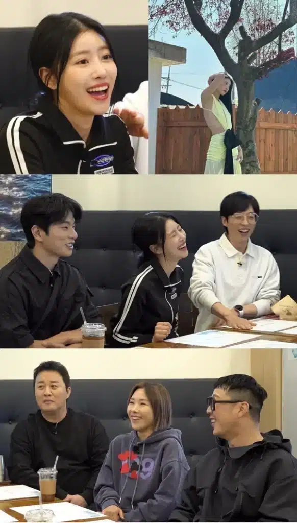Ю Джэ Сок и ХаХа прокомментировали откровенный наряд Ли Ми Джу: "Мне показалось, что это слюнявчик"