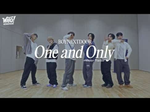 BOYNEXTDOOR представили танцевальную практику к треку “One And Only” 