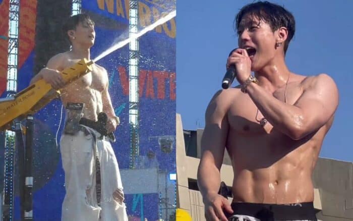 Минхёк из BTOB демонстрирует свое подтянутое тело на Water Bomb Festival: фанаты в восторге