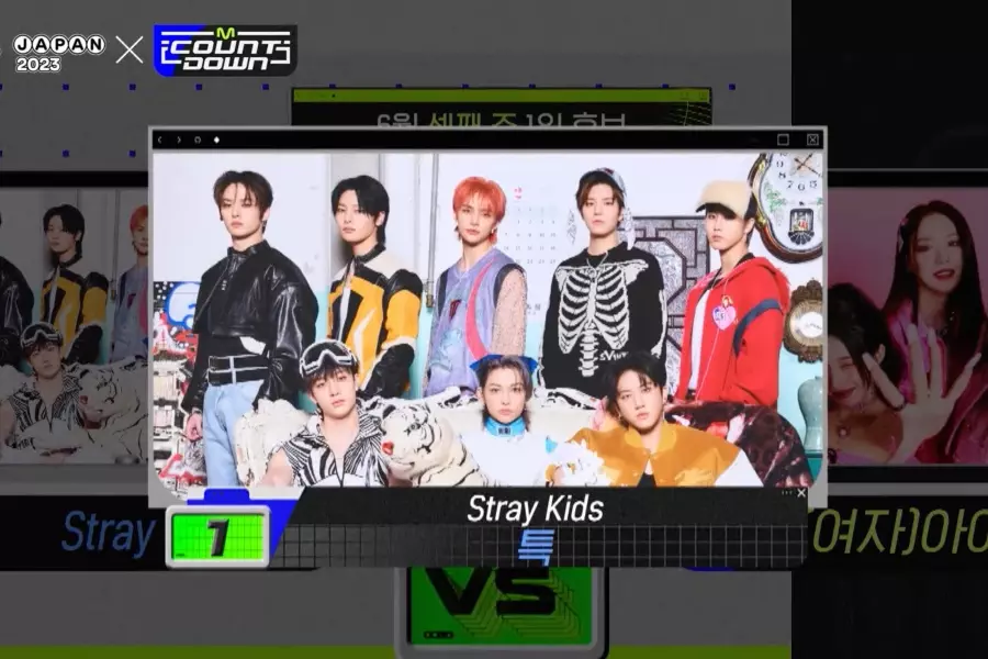 Stray Kids одержали 5-ую победу с "S-Class" "M Countdown" + Выступления на KCON Japan 2023 LE SSERAFIM, STAYC и других