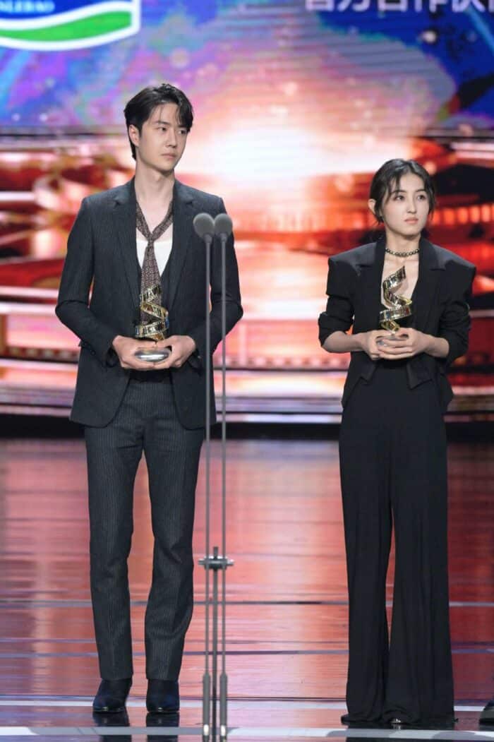 Ван Ибо - лучший актёр года по версии Weibo Movie Night Festival 2023