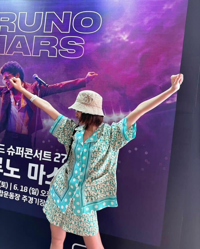 Бруно Марс случайно опубликовал фотографию известной корейской танцовщицы