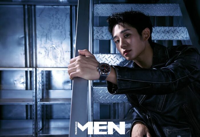 "Плохой парень" Чон Хэ Ин на кадрах фотосессии для июльского номера "MEN Noblesse"