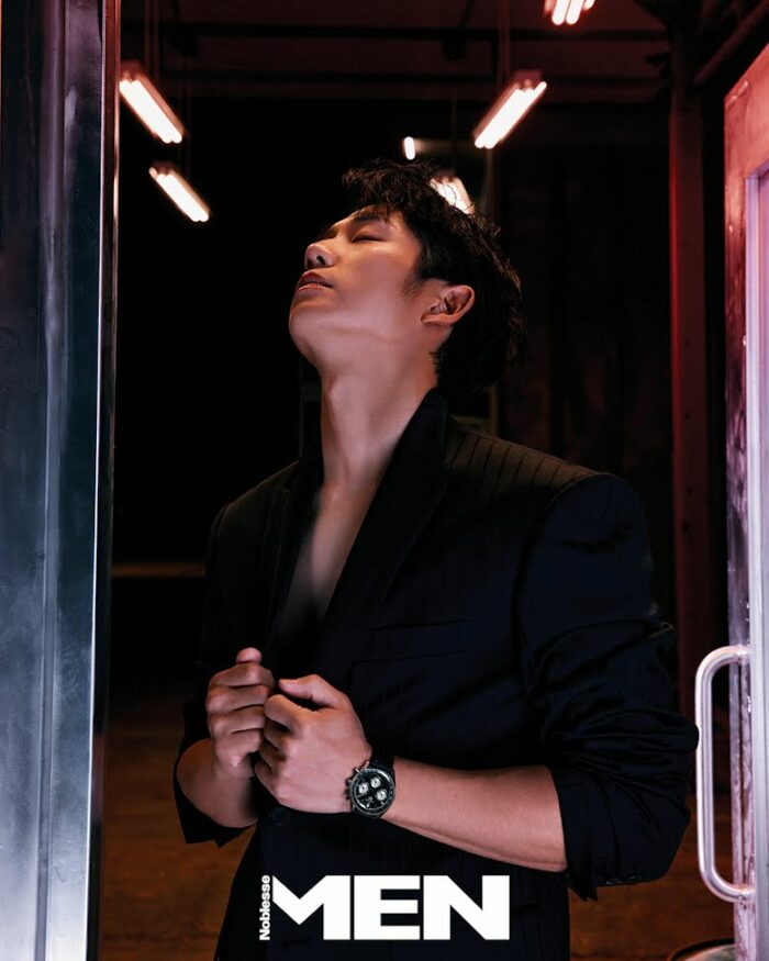 "Плохой парень" Чон Хэ Ин на кадрах фотосессии для июльского номера "MEN Noblesse"