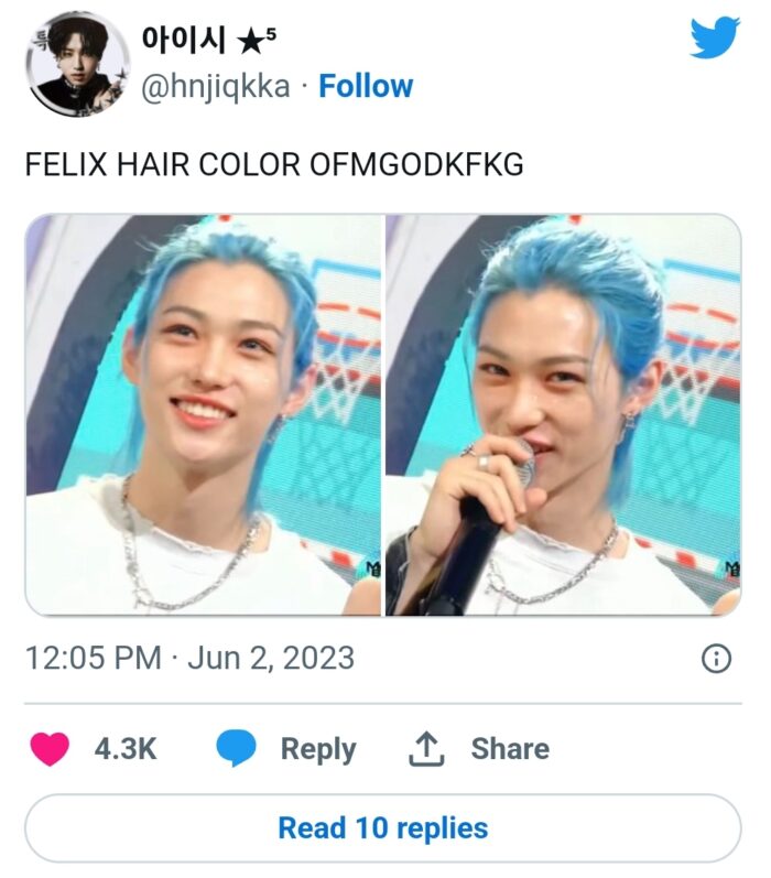 Феликс из Stray Kids шокировал фанатов новым цветом волос 